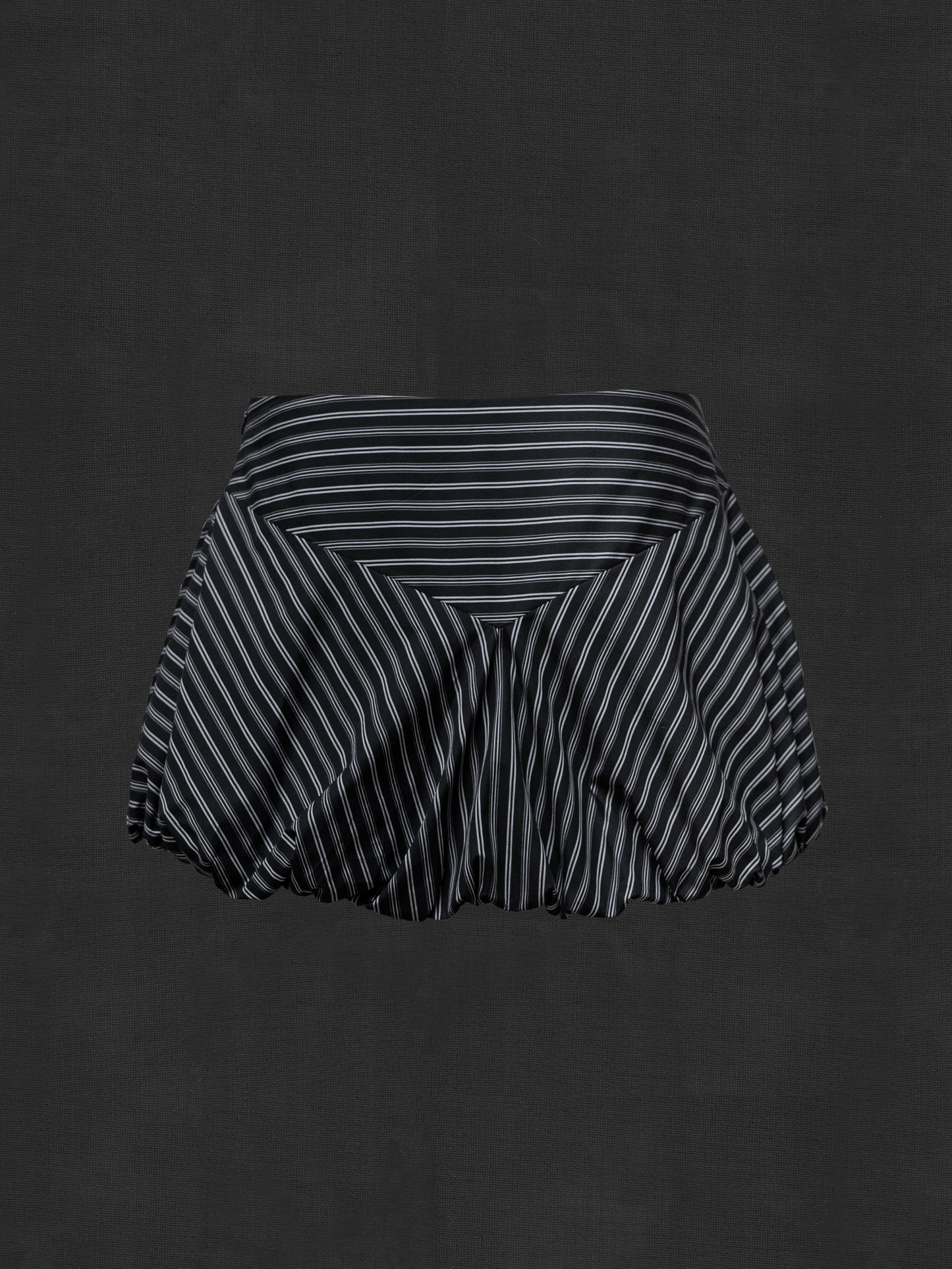 BUBBLE HEM SKIRT - MINI