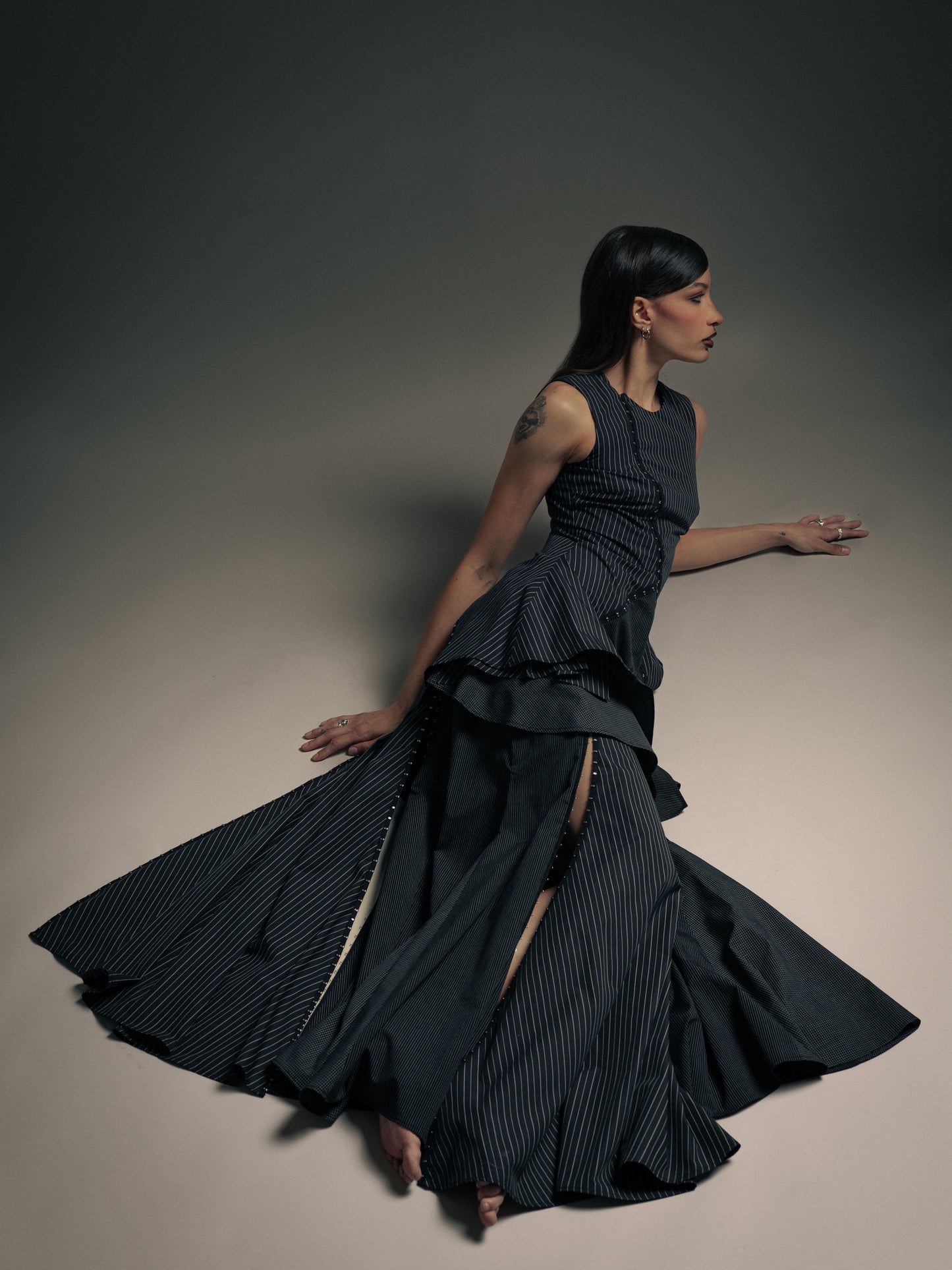 CONTOUR LAYERED DRESS