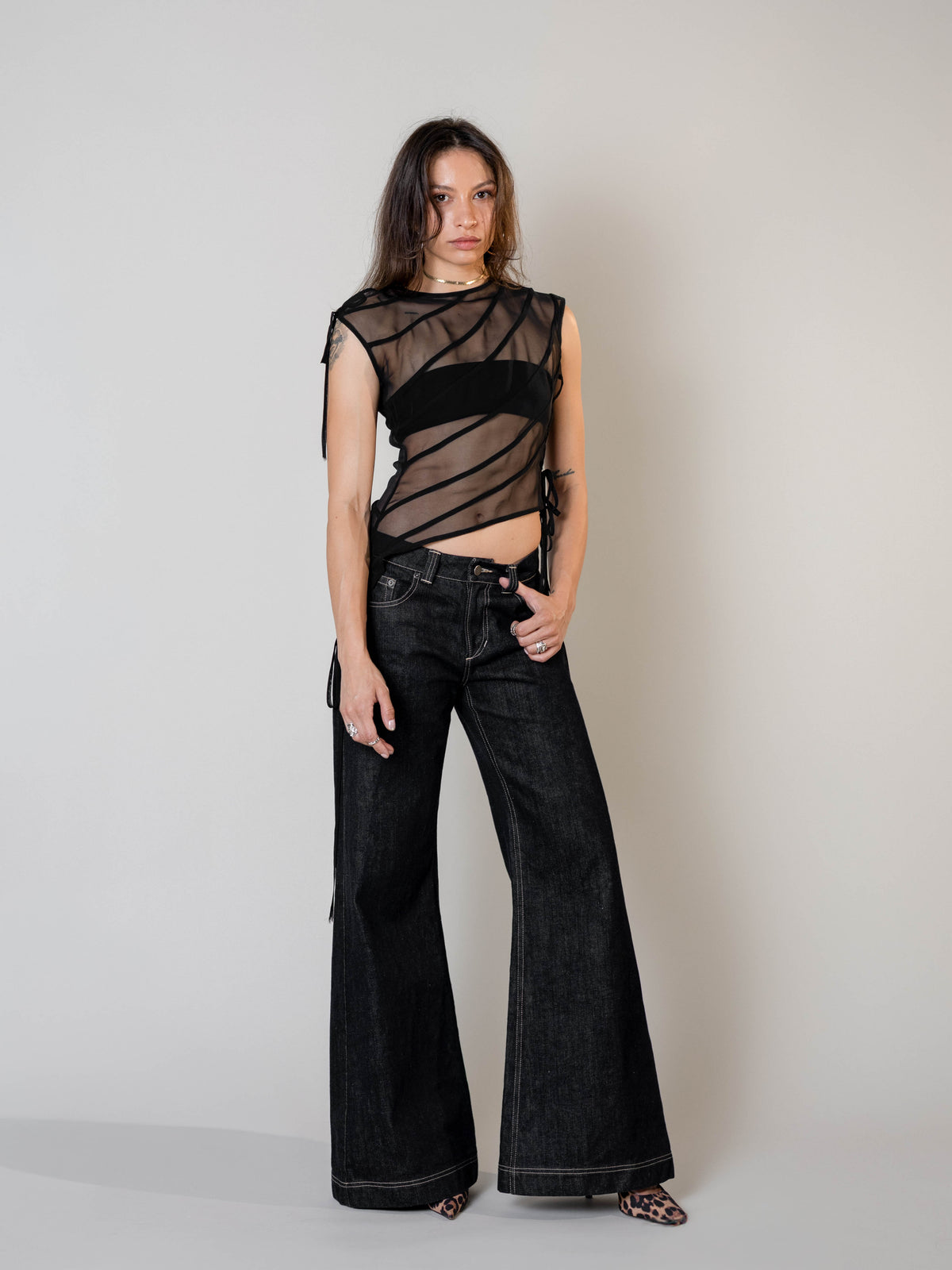 WIDE LEG DENIM | LOWRISE
