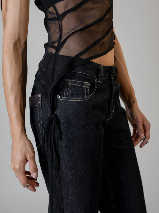 WIDE LEG DENIM | LOWRISE
