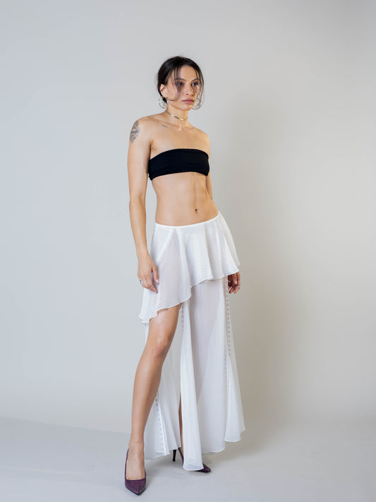 LAYERED SKIRT | SILK