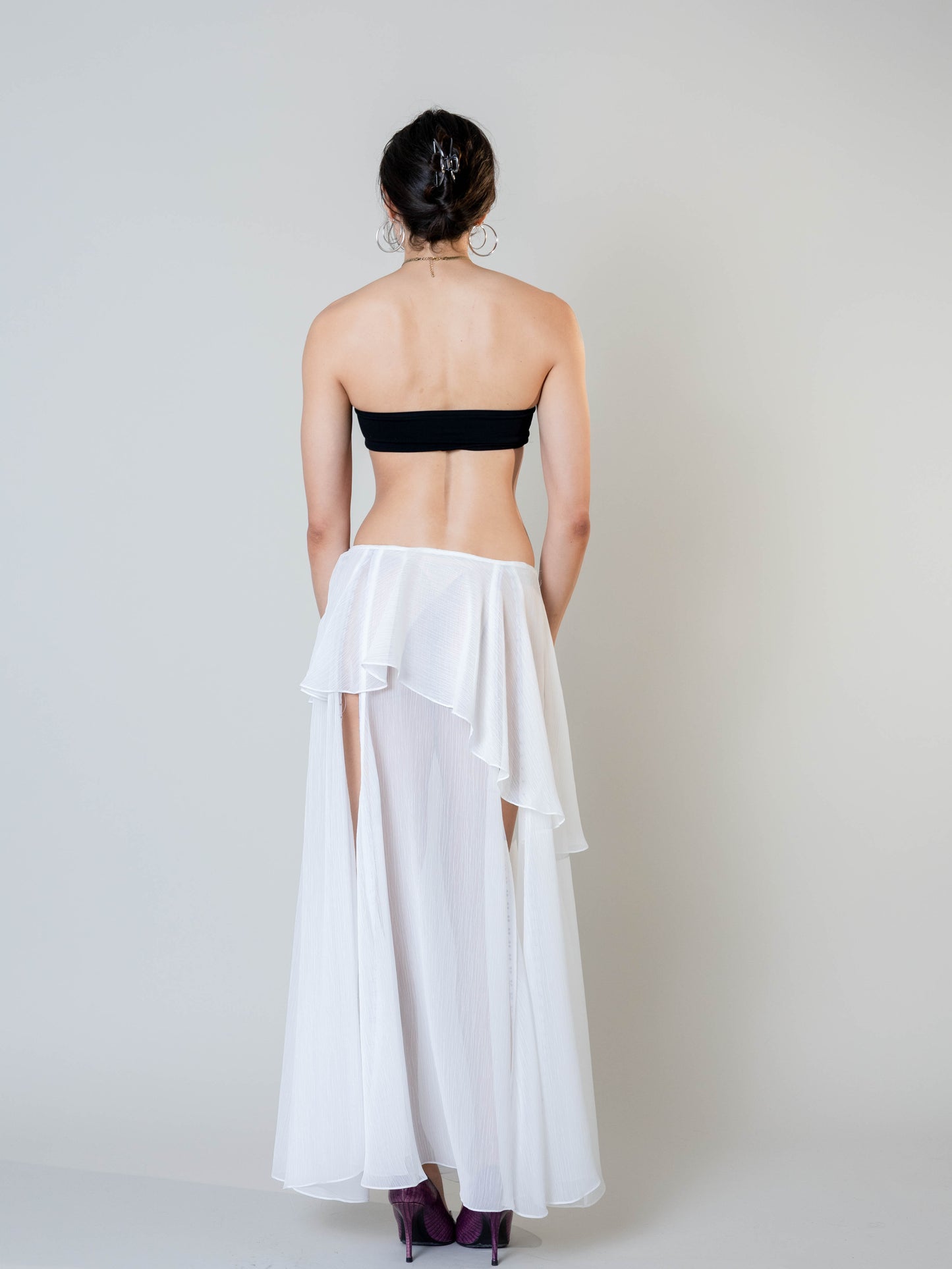 LAYERED SKIRT | SILK