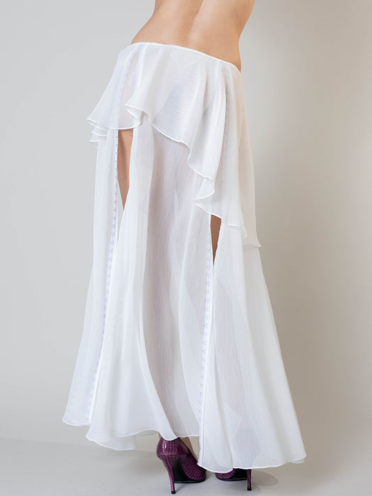 LAYERED SKIRT | SILK