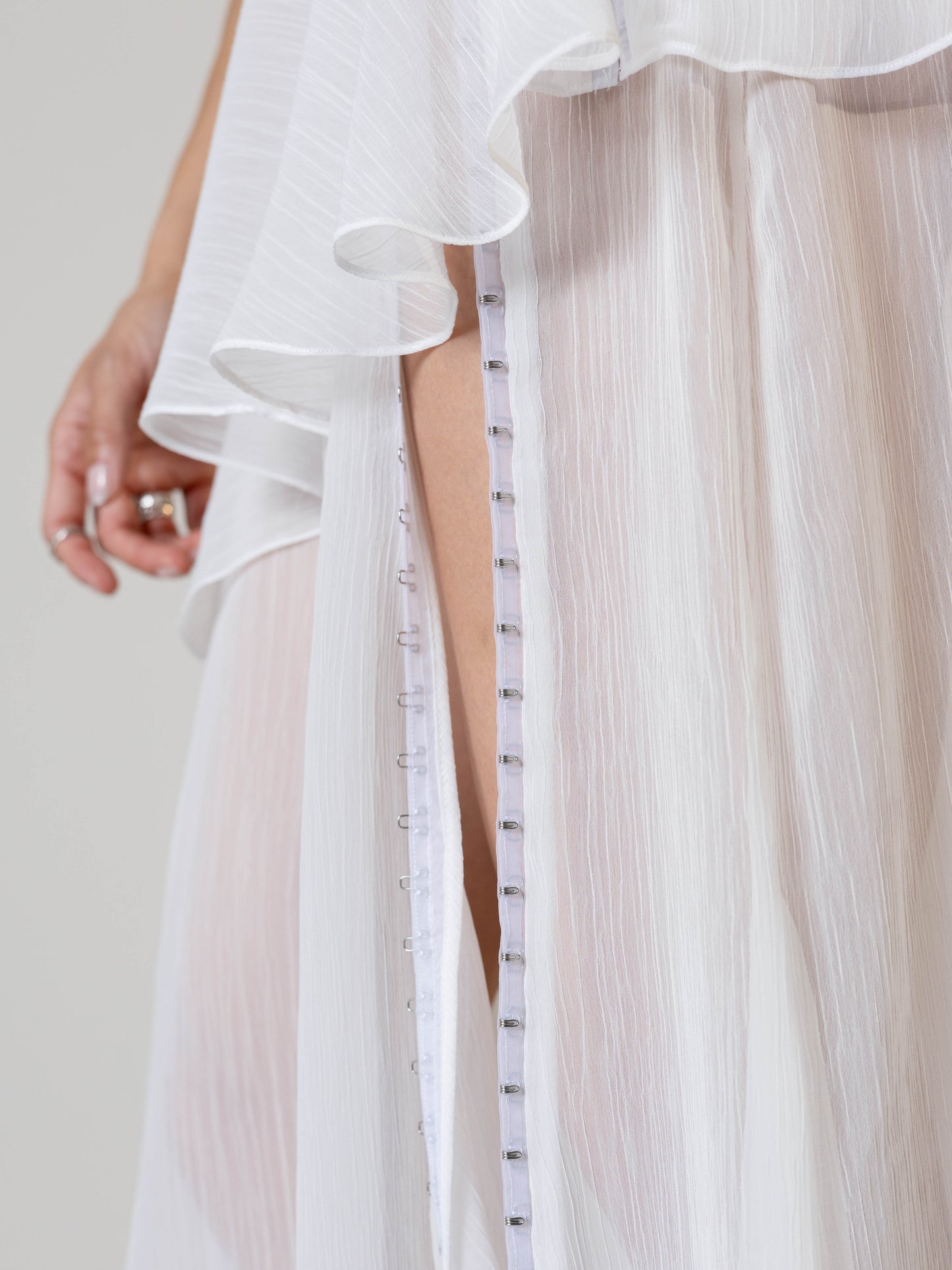 LAYERED SKIRT | SILK