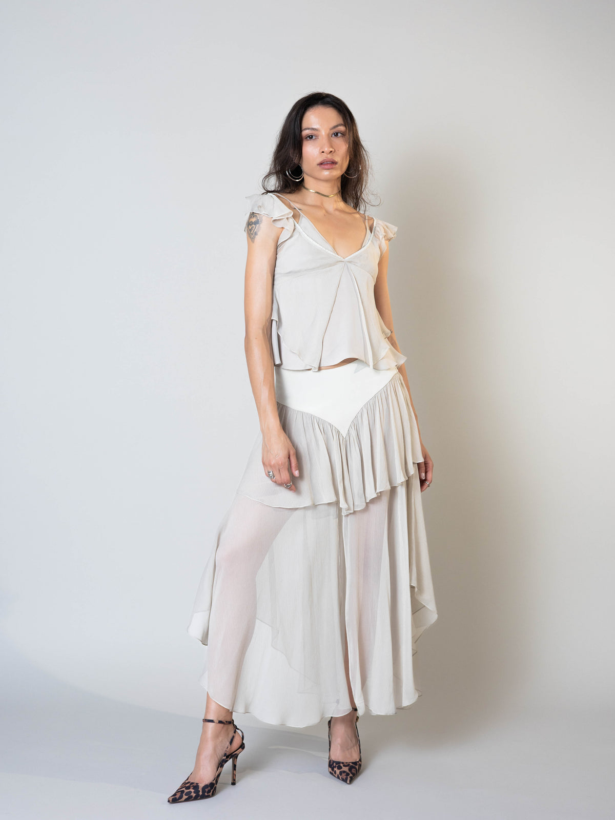 SOMBRA LAYERED SKIRT