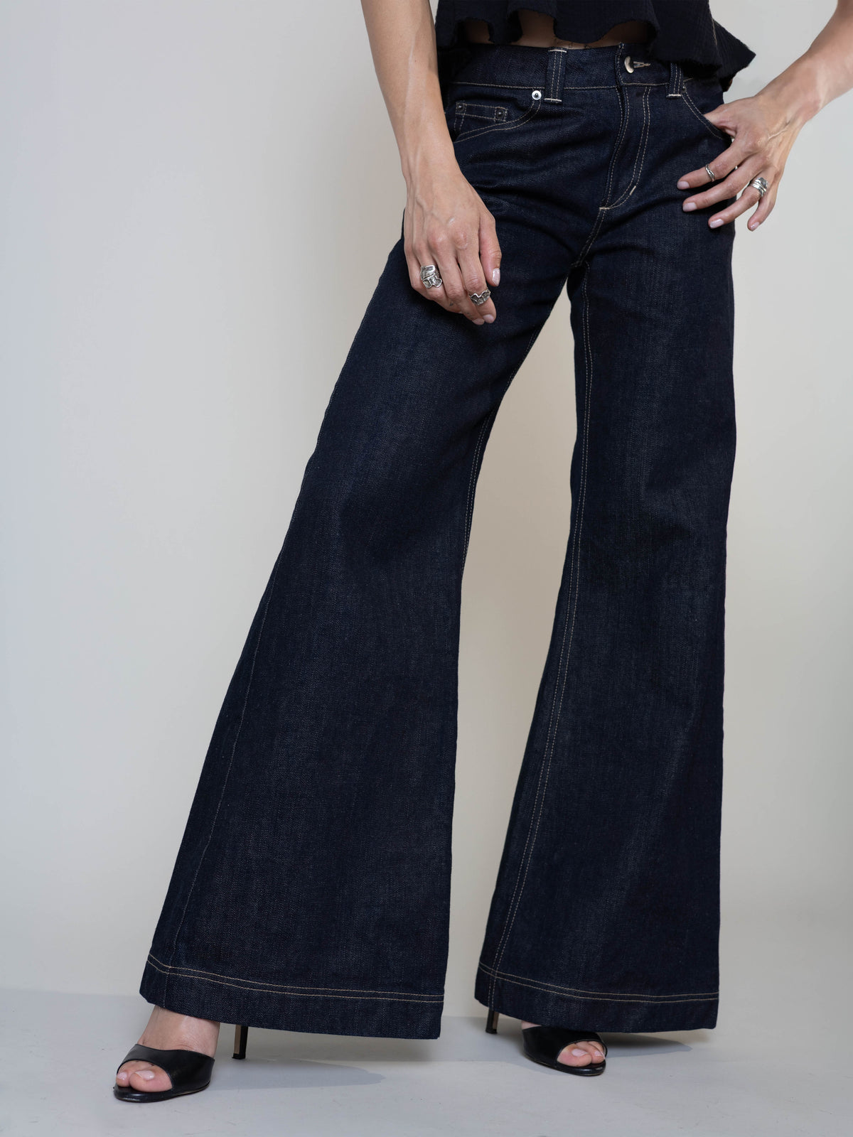 WIDE LEG DENIM | LOWRISE