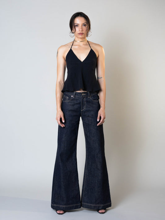 WIDE LEG DENIM | LOWRISE